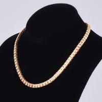 18K Yellow Gold & Diamond Estate Necklace - Sold for $6,080 on 05-24-2025 (Lot 300).jpg
